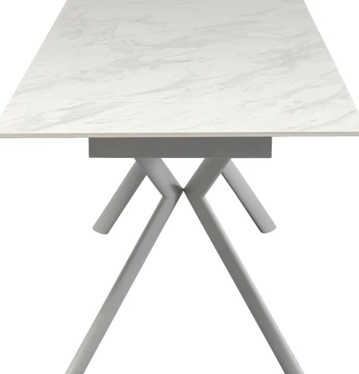 KARE Design Tavolo estensibile Xenia Bianco 140(+30+30)x80cm - KARE> Tavoli