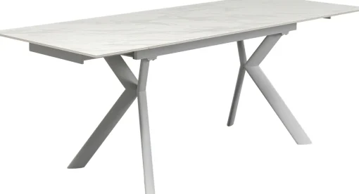 KARE Design Tavolo estensibile Xenia Bianco 140(+30+30)x80cm - KARE> Tavoli