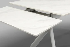 KARE Design Tavolo estensibile Xenia Bianco 140(+30+30)x80cm - KARE></noscript> Tavoli