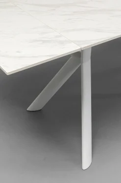 KARE Design Tavolo estensibile Xenia Bianco 140(+30+30)x80cm - KARE></noscript> Tavoli