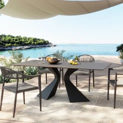 KARE Design Tavolo Gloria ceramica nero 180x90 - KARE></noscript> Tavoli