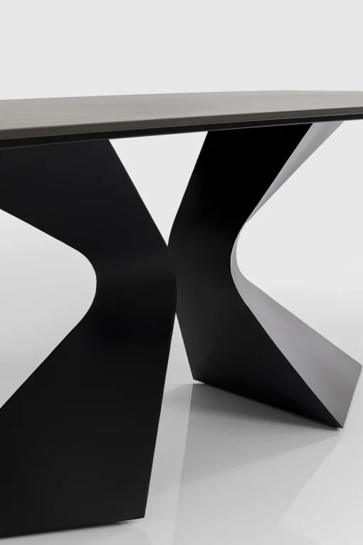 KARE Design Tavolo Gloria ceramica nero 180x90 - KARE> Tavoli