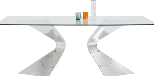 KARE Design Tavolo Gloria Cromo 200x100cm - KARE> Tavoli