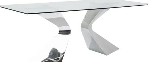 KARE Design Tavolo Gloria Cromo 200x100cm - KARE> Tavoli
