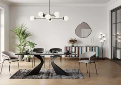 KARE Design Tavolo Gloria Nero 200x100cm - KARE></noscript> Tavoli