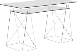 KARE Design Tavolo Polar Cromato 8 Mm Vetro Temperato - KARE></noscript> Scrivanie