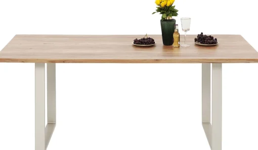 KARE Design Tavolo Symphony argento 200x100 cm - KARE> Tavoli