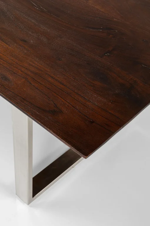 KARE Design Tavolo Symphony scuro cromato 200x100 cm - KARE> Tavoli