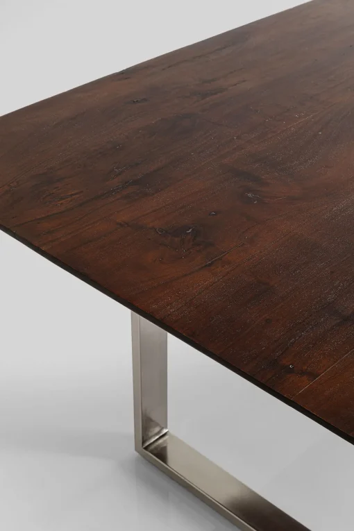 KARE Design Tavolo Symphony scuro cromato 200x100 cm - KARE> Tavoli