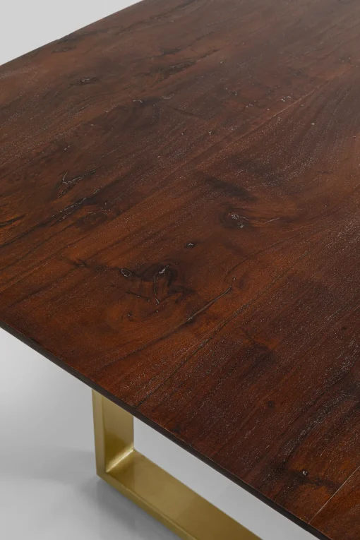 KARE Design Tavolo Symphony scuro ottone 200x100 - KARE> Tavoli