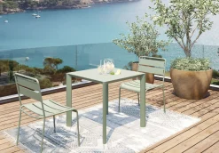 KARE Design Tavolo Twist menta 80x80cm - KARE> Tavoli