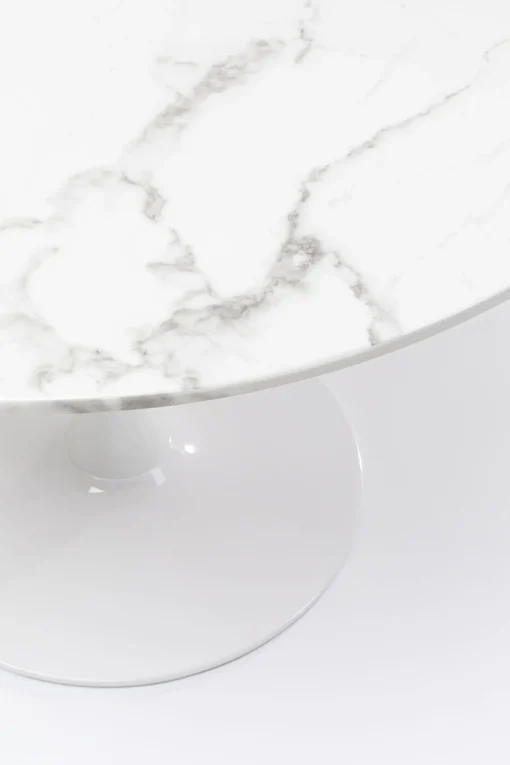 KARE Design Tavolo Veneto marmo bianco Ø110cm - KARE> Tavoli