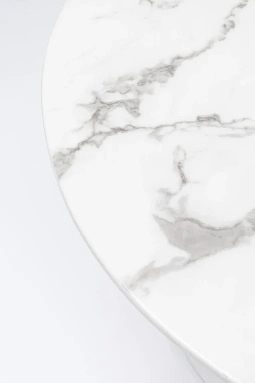 KARE Design Tavolo Veneto marmo bianco Ø110cm - KARE> Tavoli