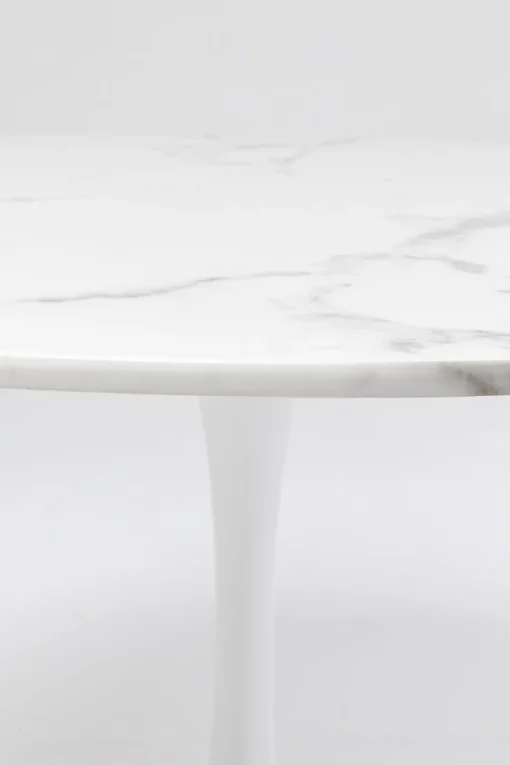 KARE Design Tavolo Veneto marmo bianco Ø110cm - KARE> Tavoli