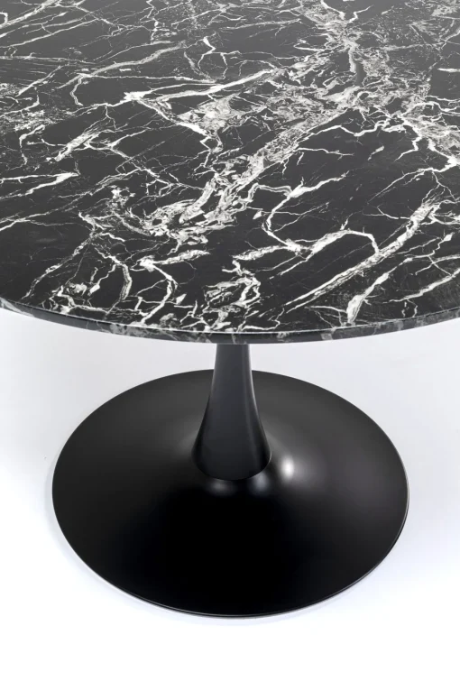KARE Design Tavolo Veneto marmo nero Ø110cm - KARE> Tavoli