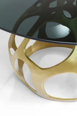 KARE Design Tavolo Volcano oro Ø120cm - KARE></noscript> Tavoli