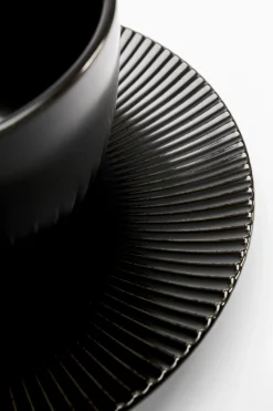 KARE Design Tazza da caffè Classic Nera (2/parte) - KARE> Tazze|Stoviglie