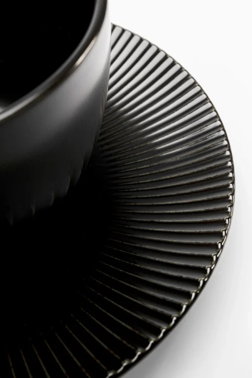 KARE Design Tazza da caffè Classic Nera (2/parte) - KARE> Tazze|Stoviglie