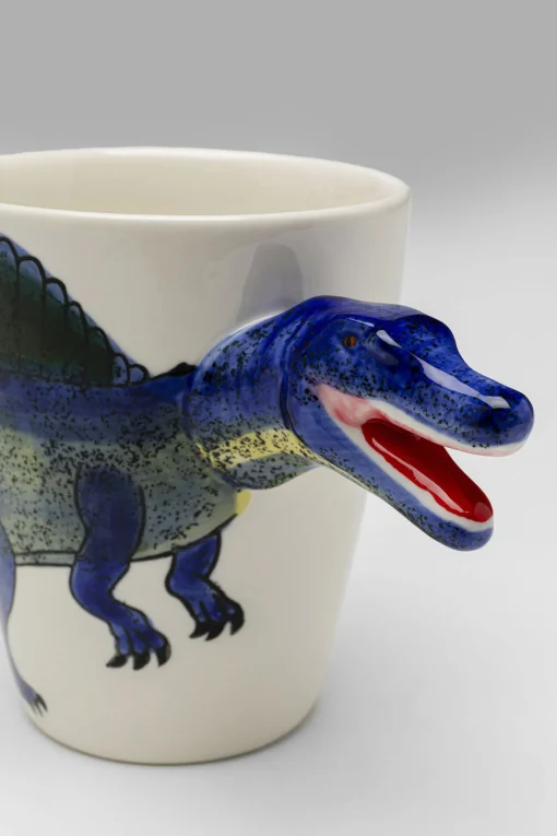 KARE Design Tazza Funny Animal Dino Blue 11cm - KARE> Tazza|Stoviglie