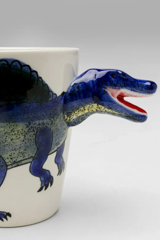KARE Design Tazza Funny Animal Dino Blue 11cm - KARE> Tazza|Stoviglie