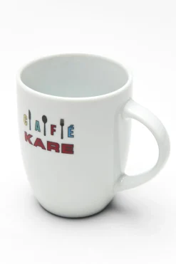 KARE Design Tazza stampata bianca Kare - KARE> Tazza|Stoviglie
