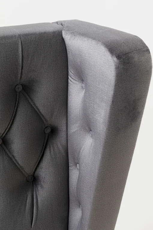 KARE Design Testiera Benito Moon grigio 160cm - KARE> Letti