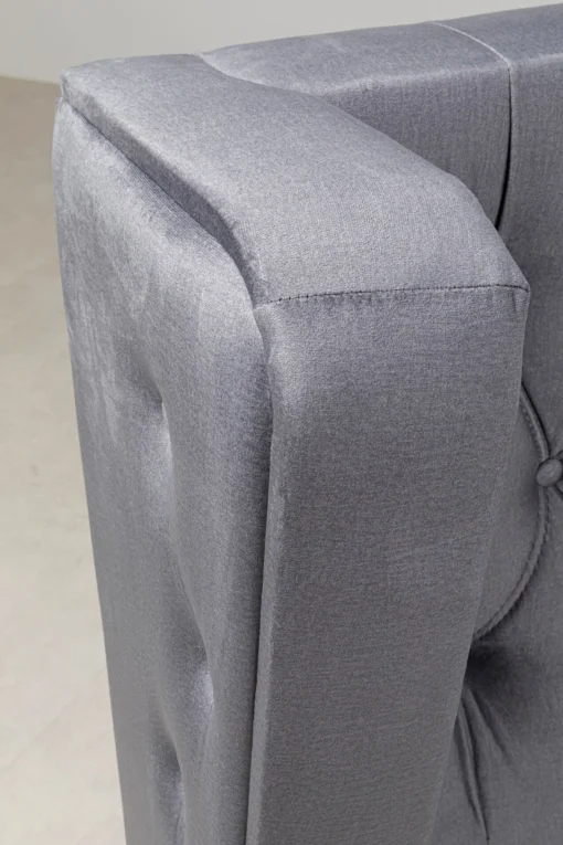 KARE Design Testiera Benito Moon grigio 160cm - KARE> Letti