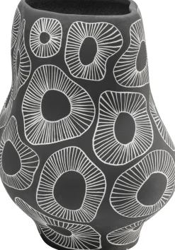 KARE Design Vaso Anemone grigio 33cm - KARE> Vasi