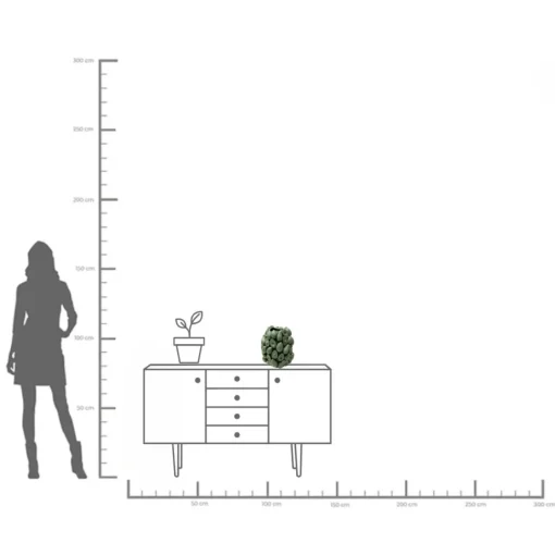 KARE Design Vaso Avocados 31cm - KARE> Vasi