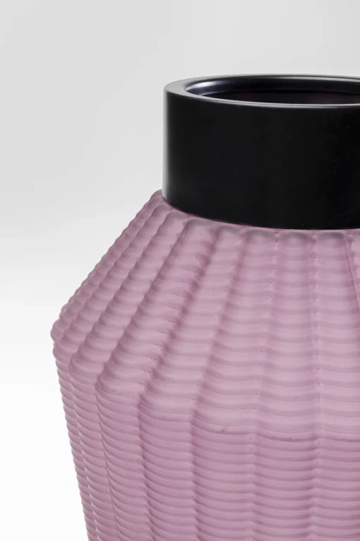 KARE Design Vaso Barfly rosa opaco 28cm - KARE> Vasi