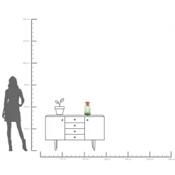 KARE Design VASO BARFLY VERDE 30CM - KARE></noscript> Vasi