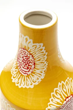 KARE Design Vaso Big Bloom giallo 38cm - KARE> Vasi