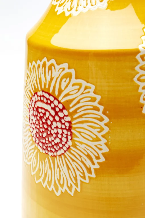 KARE Design Vaso Big Bloom giallo 38cm - KARE> Vasi
