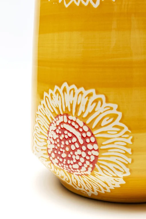 KARE Design Vaso Big Bloom giallo 38cm - KARE> Vasi