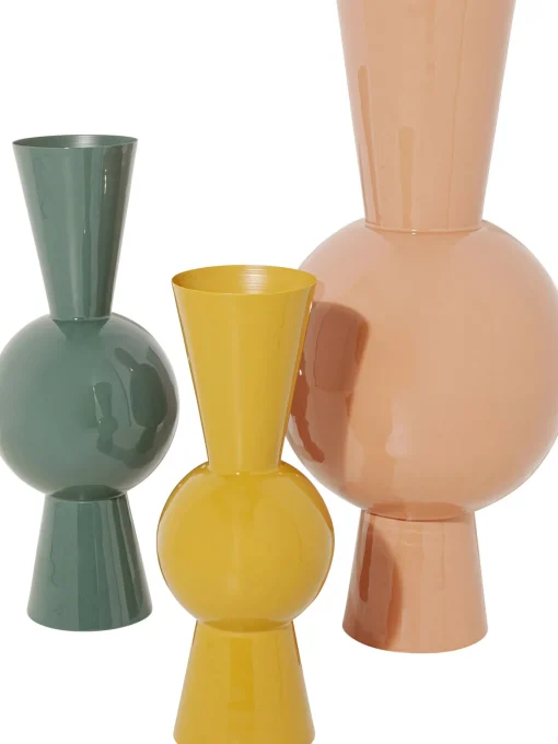 KARE Design Vaso Blow giallo 53cm - KARE> Vasi