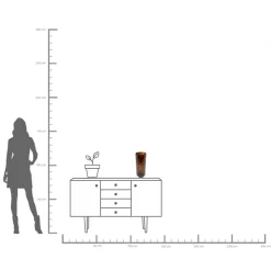 KARE Design Vaso Caramel 37cm - KARE> Vasi