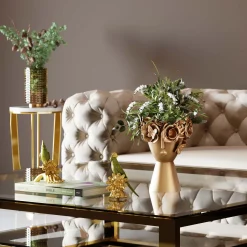 KARE Design Vaso decorativo Flowercrown oro 20cm - KARE> Vasi