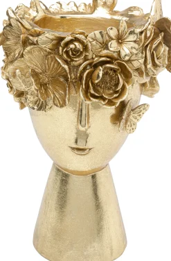 KARE Design Vaso decorativo Flowercrown oro 20cm - KARE> Vasi