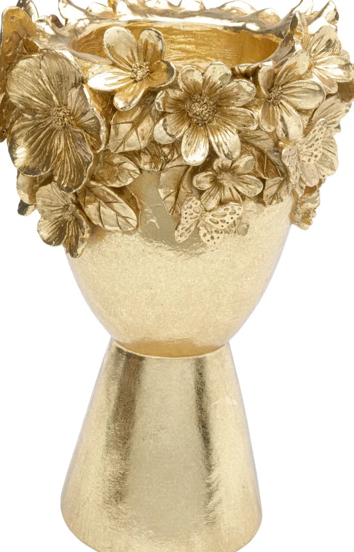 KARE Design Vaso decorativo Flowercrown oro 20cm - KARE> Vasi