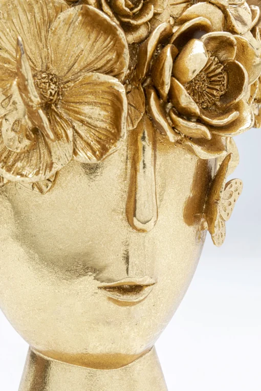 KARE Design Vaso decorativo Flowercrown oro 20cm - KARE> Vasi
