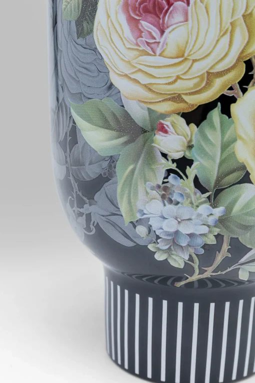 KARE Design Vaso decorativo Rose Magic nero 27cm - KARE> Vasi