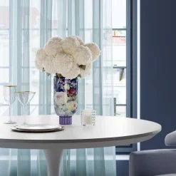 KARE Design Vaso decorativo Rose Magic blu 27cm - KARE> Vasi
