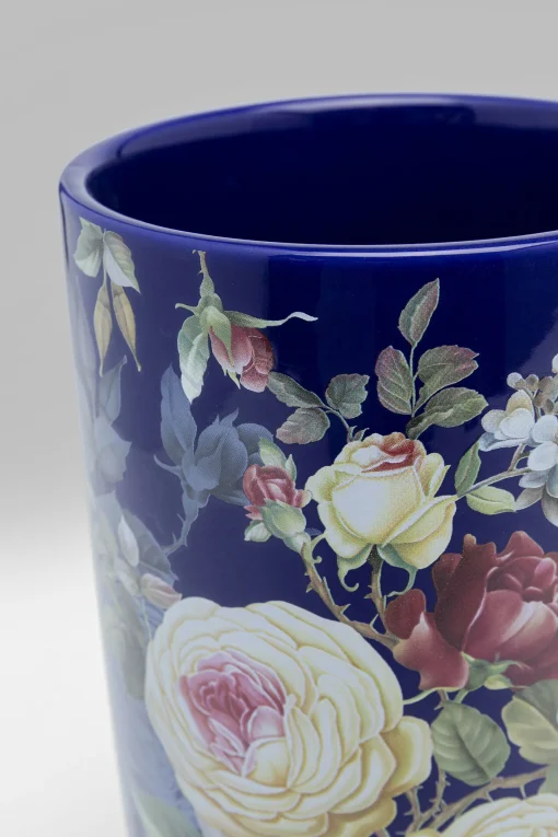 KARE Design Vaso decorativo Rose Magic blu 27cm - KARE> Vasi