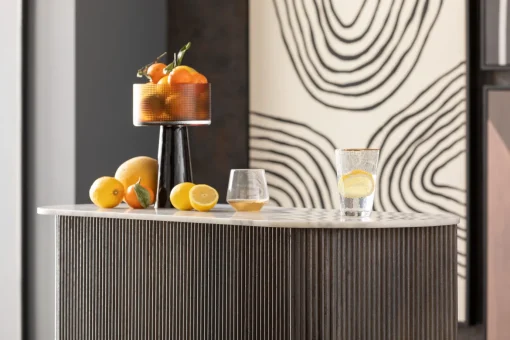 KARE Design Vaso Enigma Marrone 30cm - KARE> Vasi