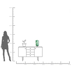 KARE Design Vaso Enrique Verde 36cm - KARE> Vasi