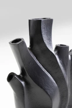 KARE Design Vaso Flame nero 25cm - KARE></noscript> Vasi