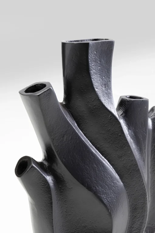 KARE Design Vaso Flame nero 25cm - KARE> Vasi