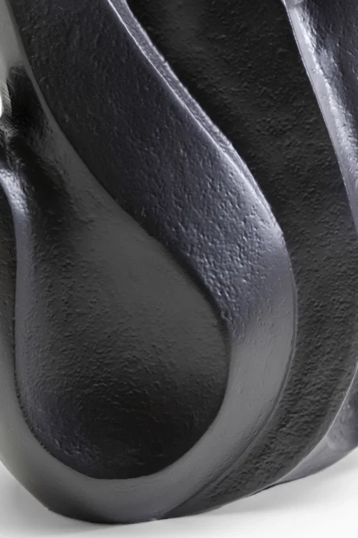 KARE Design Vaso Flame nero 25cm - KARE> Vasi