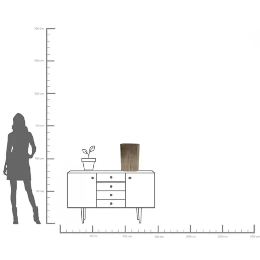 KARE Design Vaso Gauri 43cm - KARE> Vasi