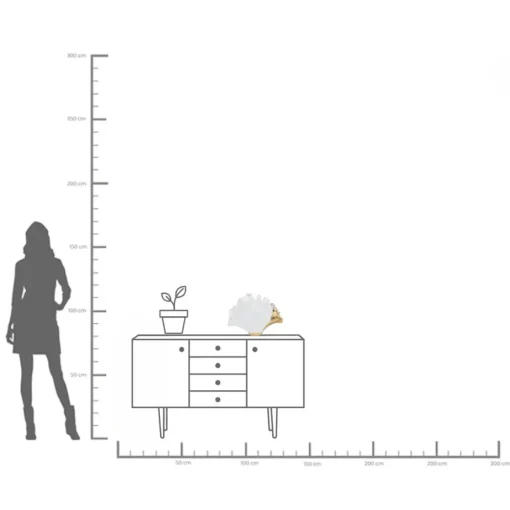 KARE Design Vaso Ginkgo Elegance 45cm - KARE> Vasi